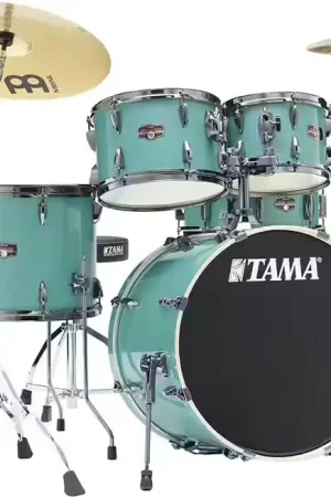 Nouveau au catalogue - Tama IP50H6WBN-SLM - Imperialstar Fusion 20" + Meinl Cymbales HCS SKY BLUE MIST