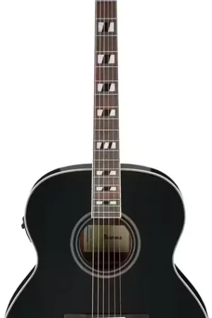Réduction spéciale | Ibanez AJ70M1EBK Artwood Black High Gloss