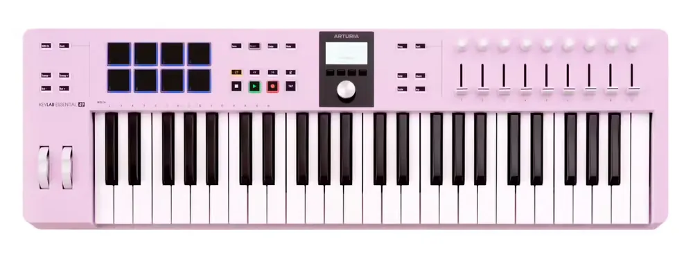 Arturia Keylab Essential 49 MK3 Rose Quartz | Très demandé