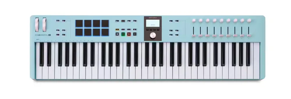 Prix promo | Arturia Keylab Essential 61 MK3 Aquamarine