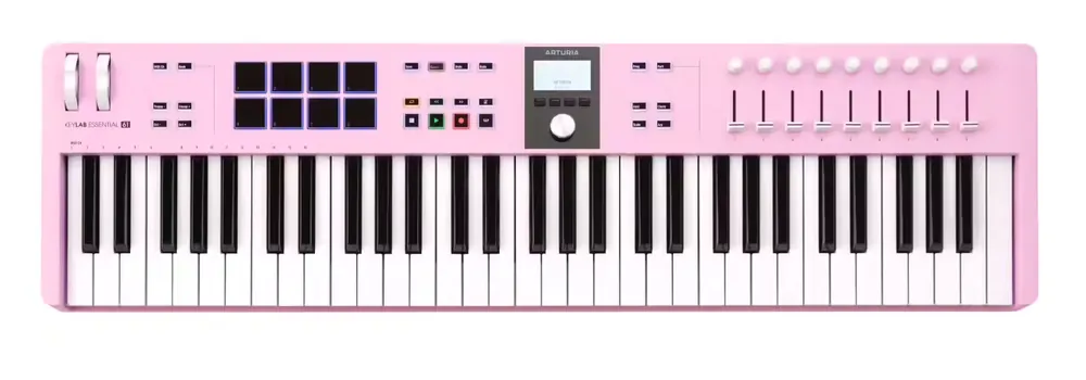 Arturia Keylab Essential 61 MK3 Rose Quartz - Derniers jours