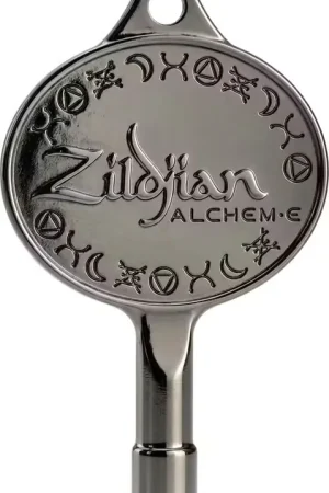 Zildjian Accessories ZXDK0011 Clé D'accordage Batterie Black Chrome Avec Logo Alchem-E - Nouveau en boutique