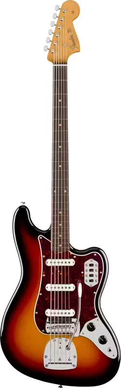 Commandez dès aujourd'hui - Fender Bass VI Early '60s Vintera III RW 3-Color Sunburst
