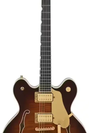 Nouveau en boutique | Gretsch Guitars Broadkaster LX Figured Center Block EBO Havana Burst