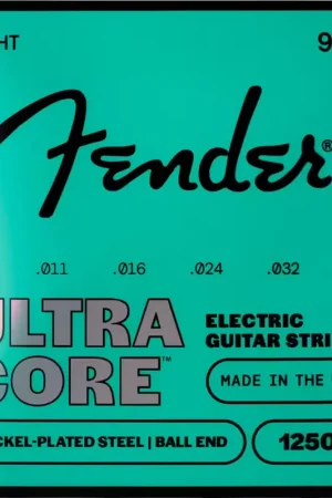 Prêt à expédier | Fender Ultracore Nickel Plated Steel, Ball End, 1250L 09-42, (6)