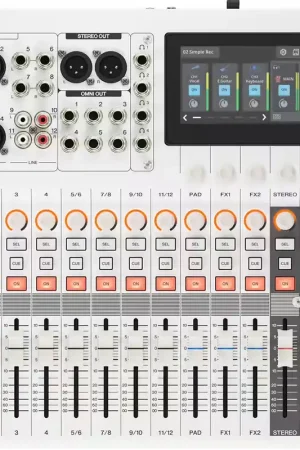 Achetez en ligne | Yamaha MGX12V - Blanc