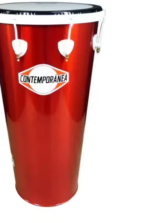 Contemporanea Timbal 14" x 70cm alu - 8 tirants - Rouge édition ALEGRIA - Pro | Bientôt épuisé