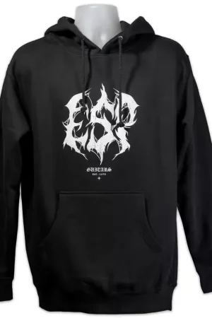 Très apprécié des clients - ESP "S" Hoodie ESP Black Metal