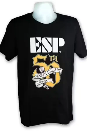 ESP "M" T-shirt ESP 50 Anni Black - Tout juste disponible