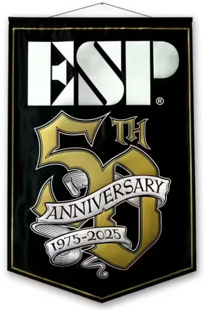 ESP Bannière ESP 50th Anni - Stock presque épuisé