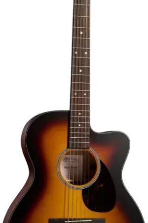 Martin Guitar OMC-10E Modern Satin Spruce Burst/Sapele - Remise supplémentaire