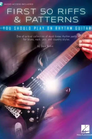 Tout juste arrivé - Hal Leonard First 50 Riffs & Patterns Guitare - Rubin