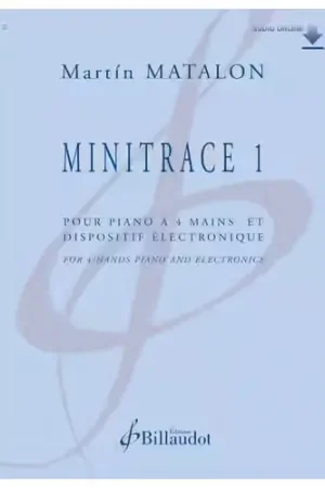 Billaudot Minitrace 1 Piano - Matalon | Recommandé