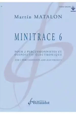 Billaudot Minitrace 6 Percussions - Matalon | Derniers articles