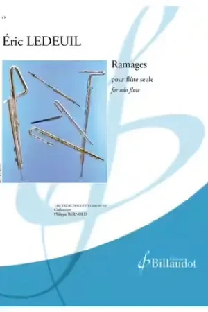 Billaudot Ramages Flûte Traversière - Ledeuil - Derniers exemplaires