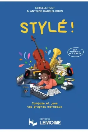 Prix cassé - Lemoine Stylé ! Instrus Clé de Fa - Huet Brun