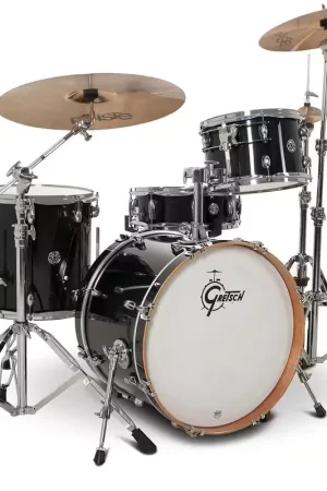 Petit prix - Gretsch Drums Catalina Club Piano Black Batteries Fusion 20"