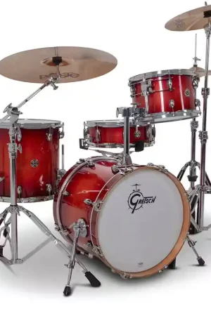 Gretsch Drums Catalina Club Gloss Crimson Burst Batteries Jazz - Préféré des clients