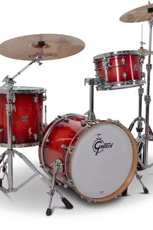 Gretsch Drums Catalina Club Gloss Crimson Burst Batteries Jazz | Tout juste disponible