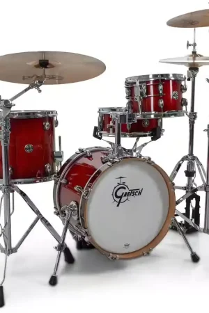 Bonne affaire - Gretsch Drums Catalina Club Gloss Crimson Burst Batteries Jazz
