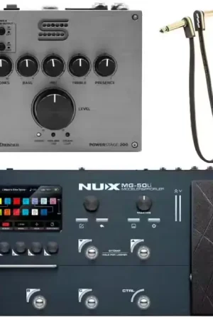 Nux MG-50Li Deep Blue + Seymour Duncan Power Stage 200 + Câble EBS | Expédition immédiate
