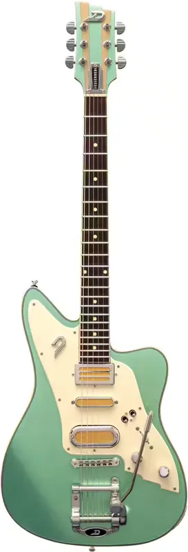 Disponible à la commande - Duesenberg Alliance Signature Bros. Landreth Joey's Guitar Manitoba Green