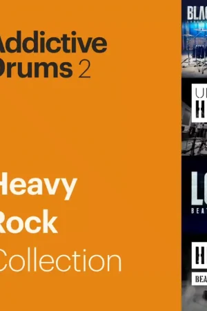 XLN Audio Addictive Drums 2 Heavy Rock Collection - Très demandé