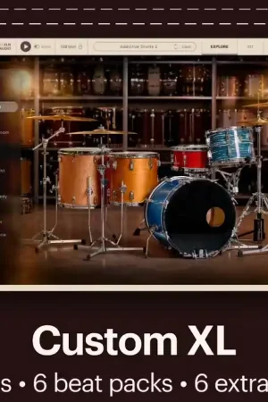 XLN Audio Addictive Drums 2 Custom XL Collection | Super prix