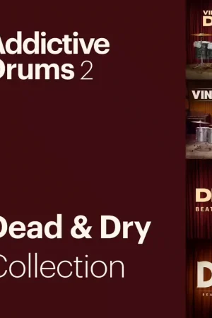 XLN Audio Addictive Drums 2 Dead & Dry Collection | Commandez maintenant