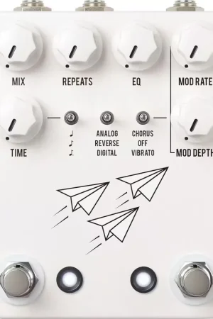 Produit phare - Jhs Pedals FLIGHT DELAY WHITE - Reconditionné