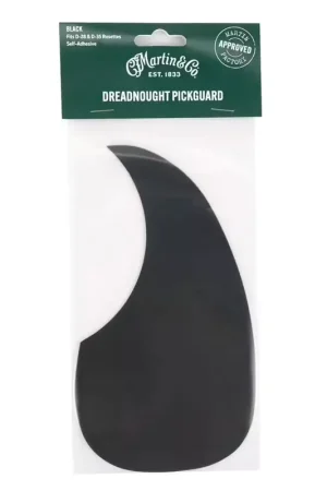 Commandez dès aujourd'hui - Martin Strings Pickguard Dreadnough Noir