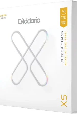 Incontournable - D'addario And Co XSB45130MS 45-130 Hybrid Light, Multiscale Coated