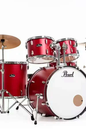 Produit phare - Pearl Drums RSS525SCC-747 - Roadshow 5F rock 22" + Sabian Solar 2 cymbales Matte Red