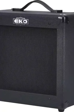 Commandez dès maintenant - EKO G-BS35 Stealth Black - combo guitare 35W - 2 canaux + reverb