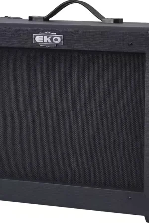 Économisez maintenant | EKO G-BS50 Stealth Black - combo guitare 50W - 2 canaux + reverb