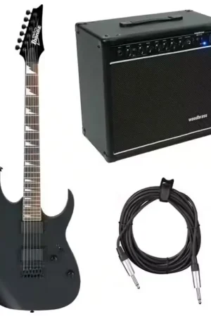 Nouveauté | Ibanez GRG121DX-BKF Black Flat Gio + GE1040 40W