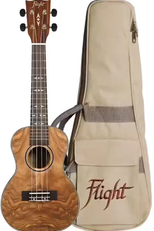 Flight DUC410 QA Quilted Ash Concert - Dernier arrivage