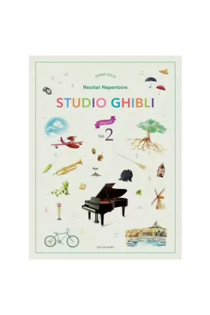 Zen-On Music Studio Ghibli Récital Répertoire Advanced Vol.2 Piano | Petit prix