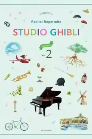 Dernier arrivage | Zen-On Music Studio Ghibli Récital Répertoire Easy Vol.2 Piano