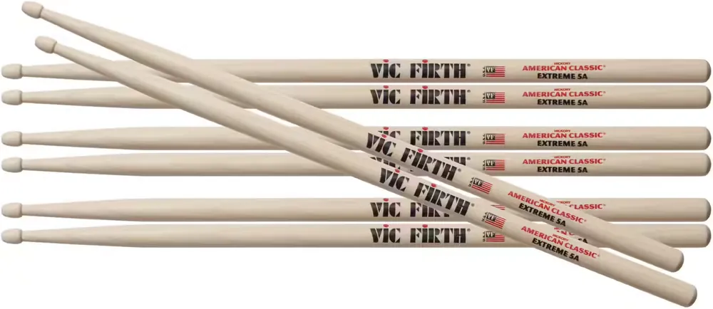 Aujourd'hui seulement - Vic Firth Pack baguettes 3xX5A + 1xX5A offerte