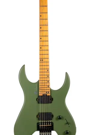 Préféré des clients - Spira Guitars S400 Headless MGR Satin Green