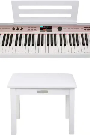 Profitez-en maintenant | Nux NPK-20 Blanc + banquette