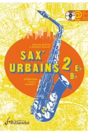 Billaudot Sax'Urbains Vol.2 - Gravet, Martin - Promotion