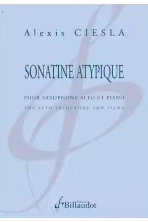 Billaudot Sonatine Atypique Saxophone | Stock presque épuisé
