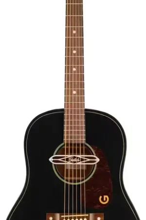 Gretsch Guitars Dreadnought Deltoluxe Signature Jim Dandy WN Black Top - Reconditionné - Produit tendance