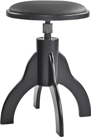 Disponible maintenant | K&M Tabouret de piano 13850 Noir mat