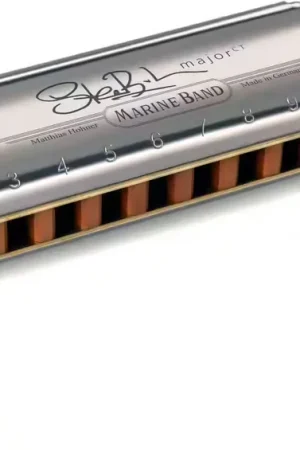 Qualité premium | Hohner Steve Baker A/La Mineur - 10 Trous