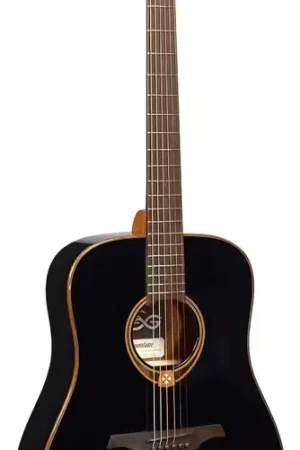 Réduction spéciale | Lâg Tramontane T118D-Blk Dreadnought Black - Stock B