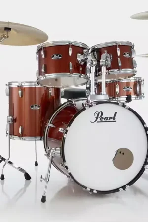 Pearl Drums Roadshow+ fusion 20 + B-50 + Pack Sabian Solar Burnt Orange Sparkle | Retour facile