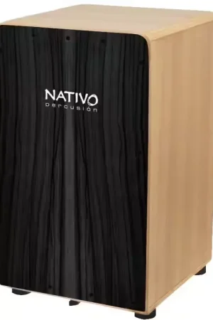 Nativo Percussion Cajon Inicia Black - Nouveau au catalogue